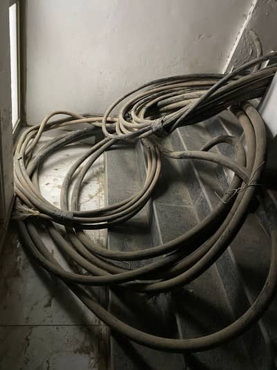 Copper and Silver Cable Pieces