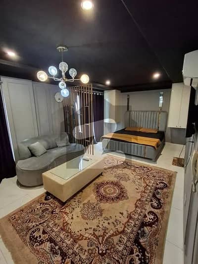 Studio Furnished Apartment Available For Rent In Sector E Bahria Town Lahore