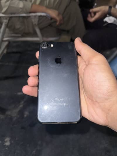 iPhone 7 pta approved 256GB color black battery change allokay