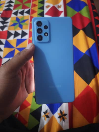 samsung A72 pta official approved mobile with charger