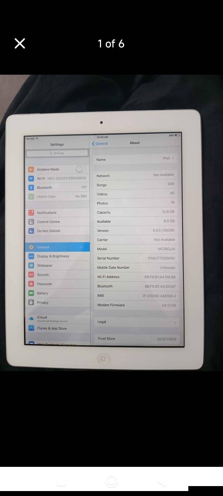apple iPad 1