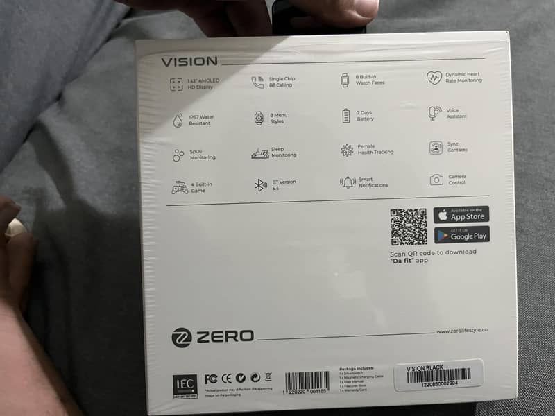 zero vision smart watch 5