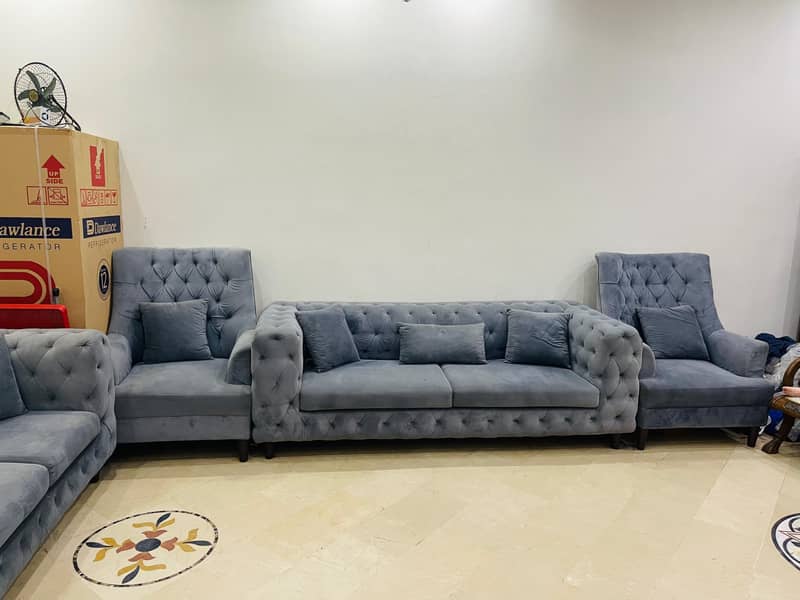 sofa set used 5