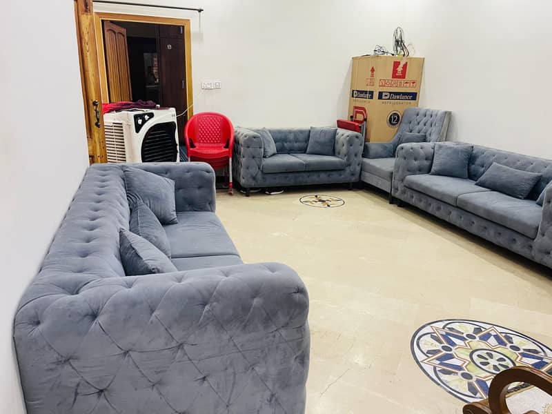 sofa set used 7