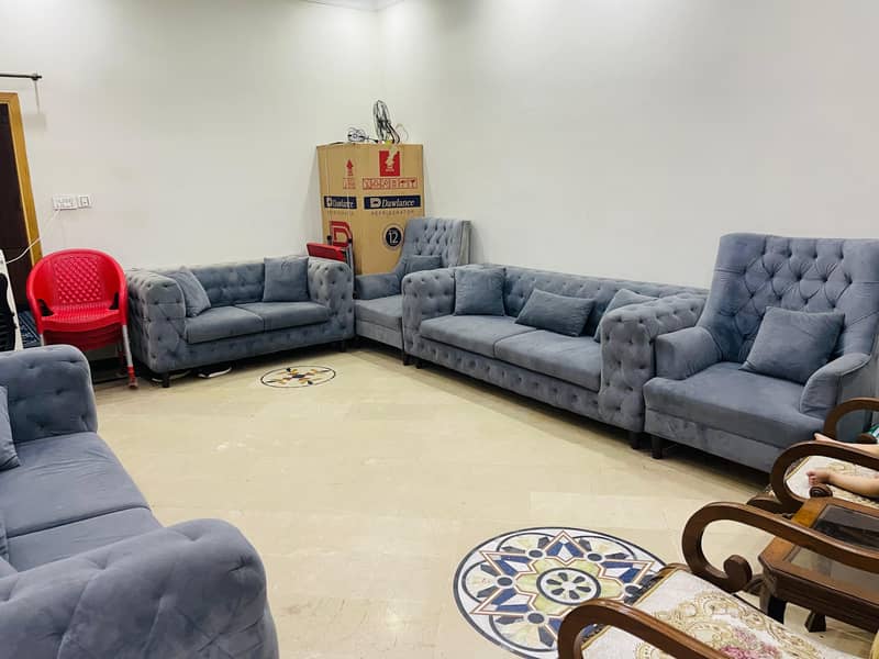 sofa set used 8