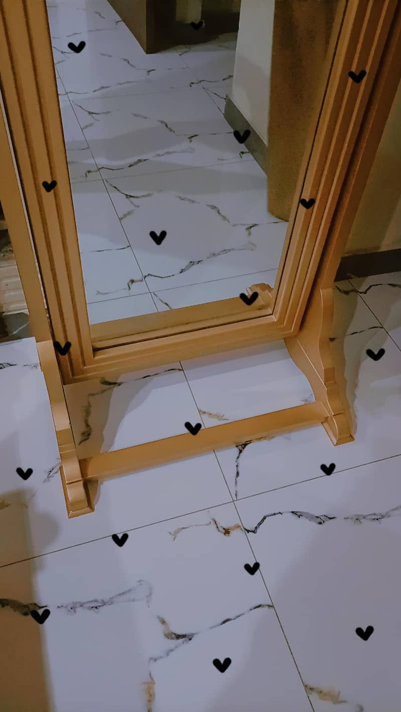 stand mirror. 1