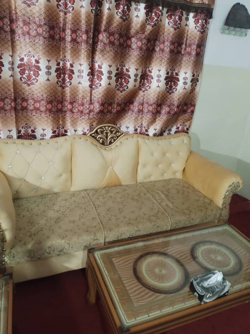Sofa Set with Tables 3
