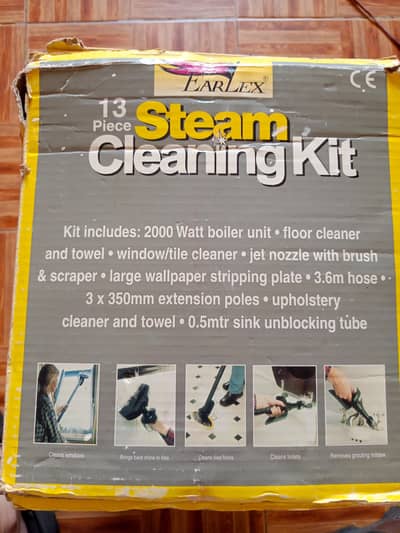 ELECTRIC STEAM CLEANING KIT