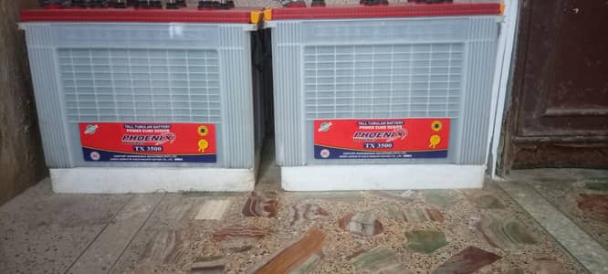 phoenix tx3500 batteries  3 month used