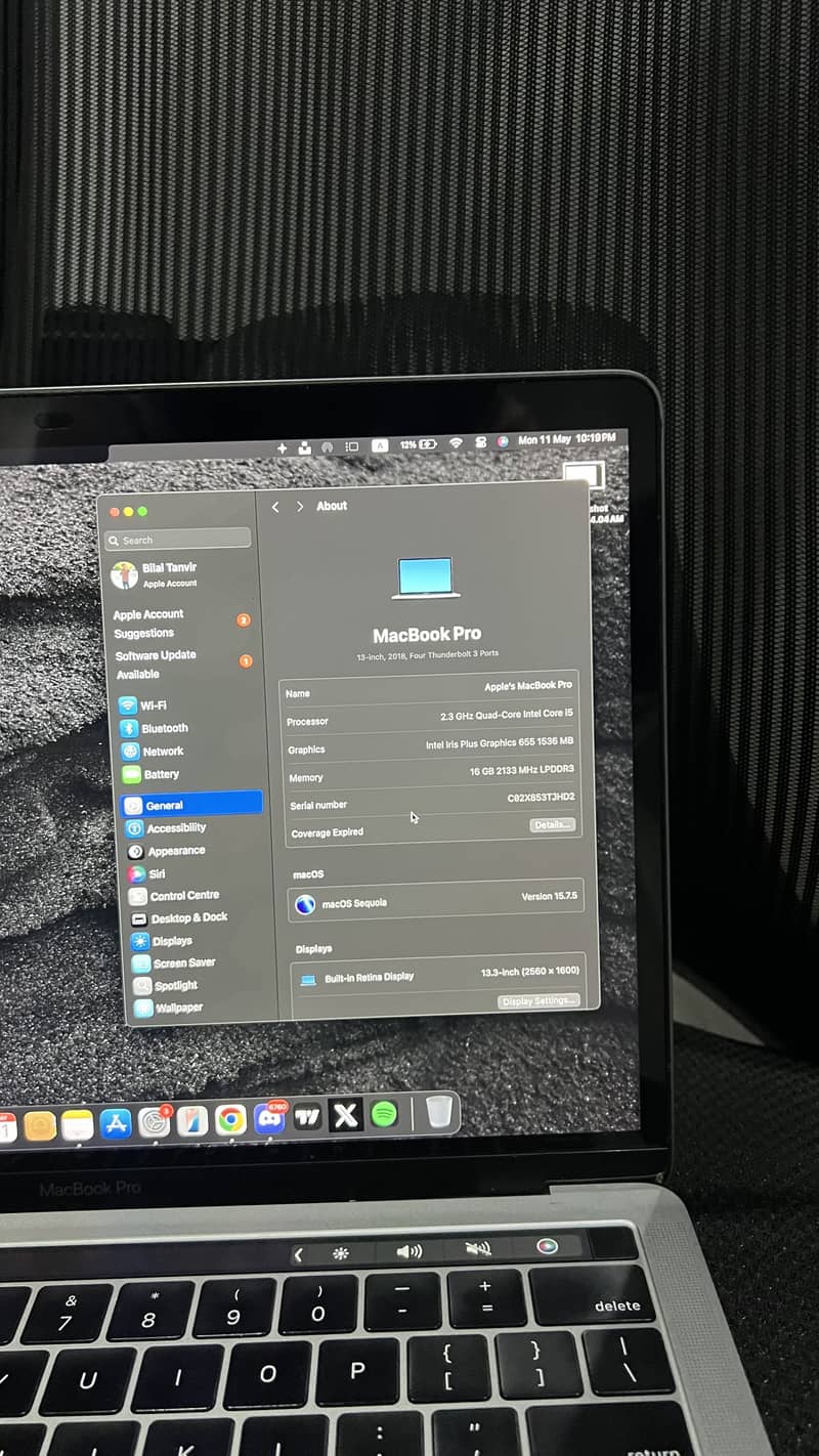 Macbook 2018 touchbar 4