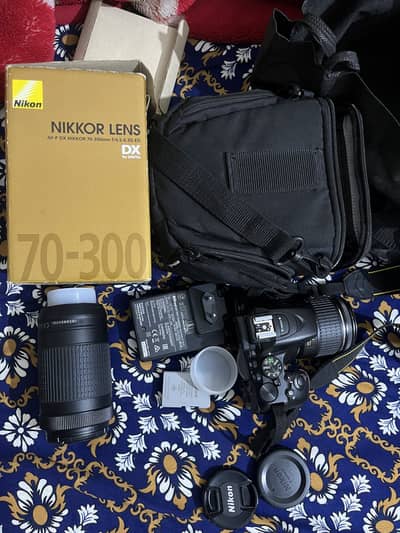 Nikon D5600 Full Kit & lenses