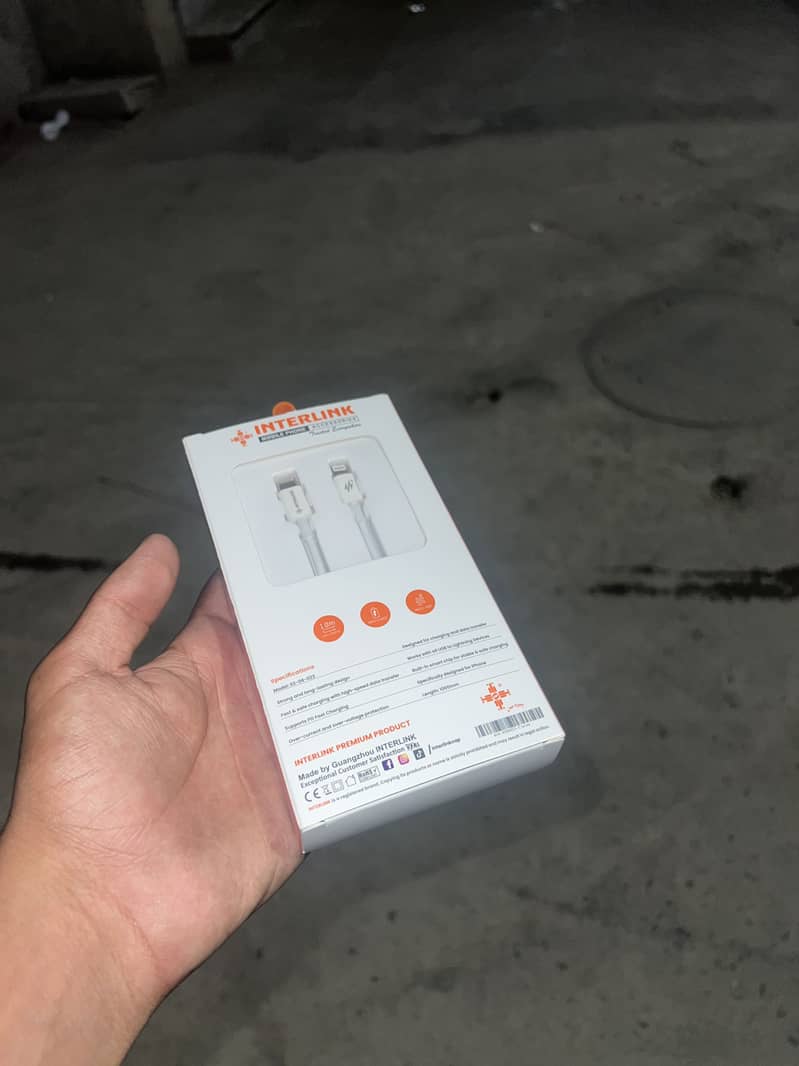 interlink charging cable iOS plus android 1