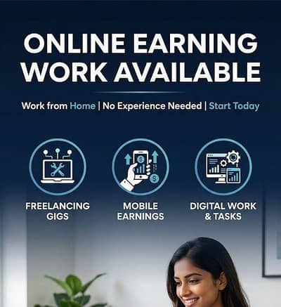 online work available