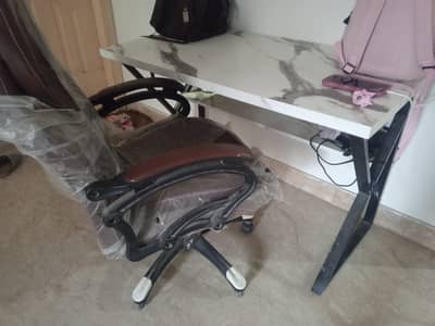 Computer/Laptop Table + Office Chair + Gaming Table – Complete Setup