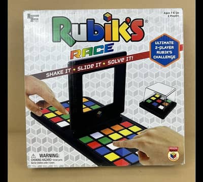 Rubik's Race Puzzle. Game for Kids, and Teens.
