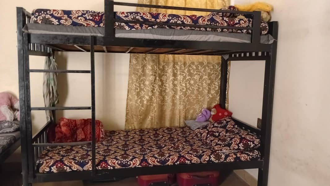 Sofa set, Bunk bed and Bed 1