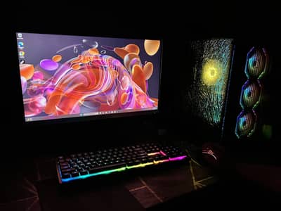 Complete Gaming Pc setup for sale
