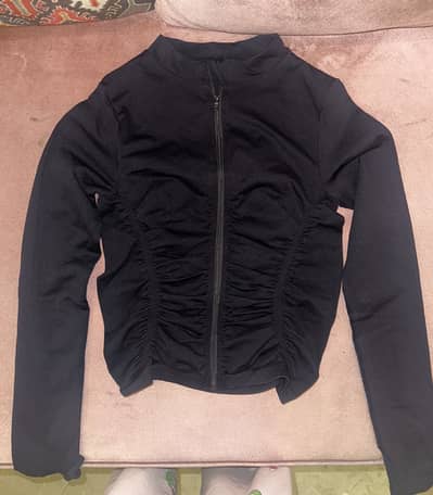 Black gym jacket