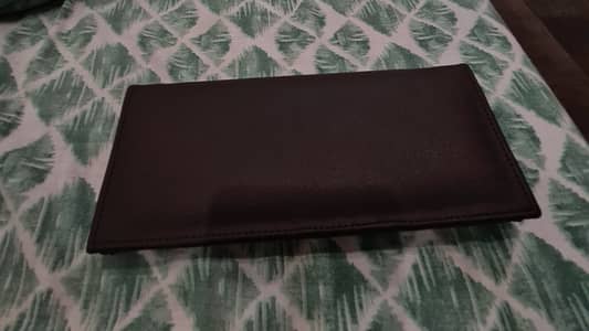 Brown leather wallet superb quality