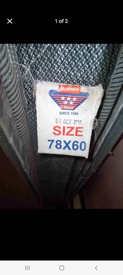 medica perk  mattress 78x60x4