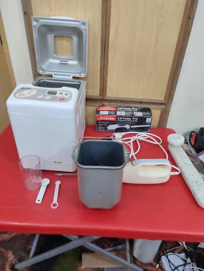Breville Italy Double Blade Bread Maker/Dough Maker with Accessories