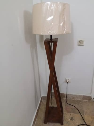Wooden Floor lamp