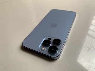 JUST LIKE NEW iPhone 13 Pro Max 256gb Sierra Blue DUAL PTA APPROVED