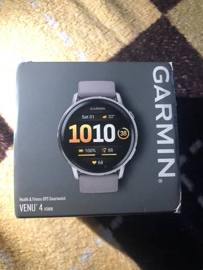 Garmin Venu4 Smartwatch | Excellent Condition | Original Charger & Box