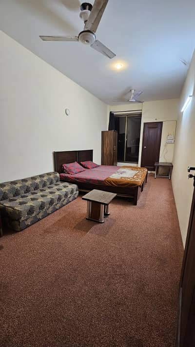 Studio semi furnished flat available for rent in prime location *0315*4419*989*