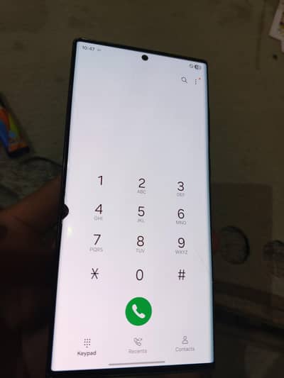 S22 ultra 512 gb black colour only glass crack and one small dot