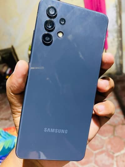 Samsung a32 6gb 128gb mobile and box finger not work and all ok