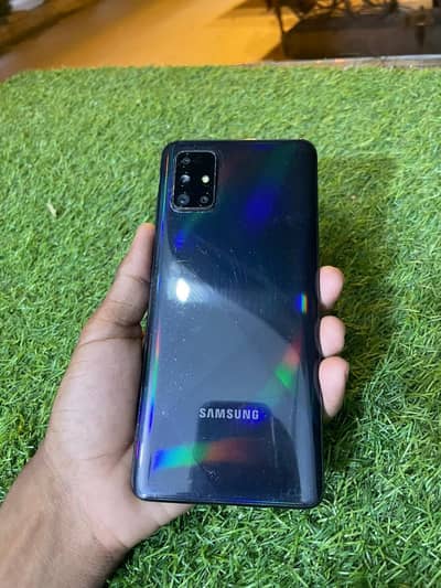 Samsung a71 with Box
