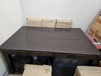 High Quality Dinning Table with 6 Chairs