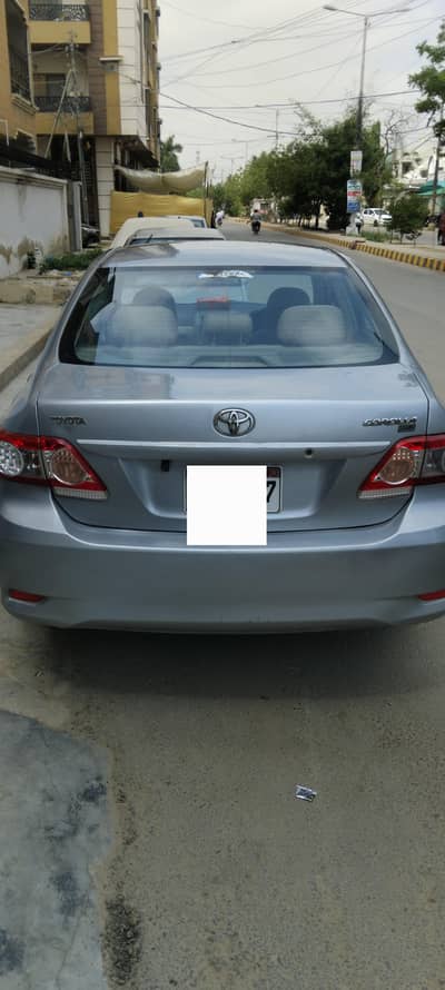 Corolla Gli 2011 Silver Metallic