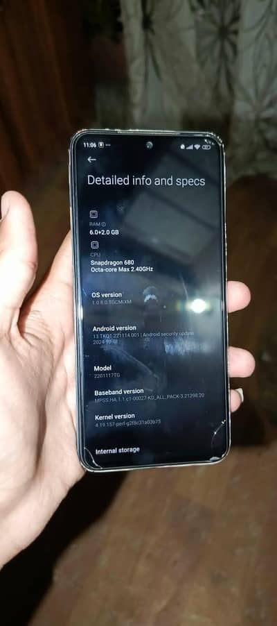 redmi not 11 PTA approved