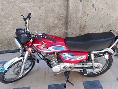 Honda Cg125 2022 model Punjab Registration