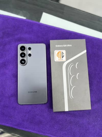 Samsung s26ulta 12/512 official PTA new fone full warranty