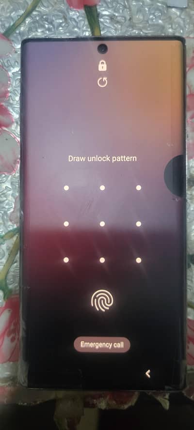one spot side front slightly crack
