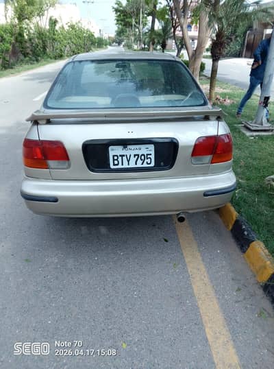 Honda civic 1996 model
