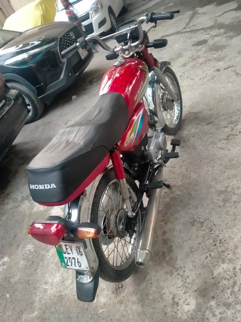 Honda cD 70cc Model 2016 Documents Complete 0