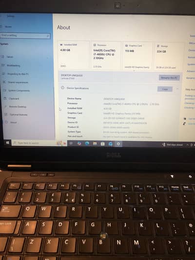 Dell latitude core i7 gen 5 used condition