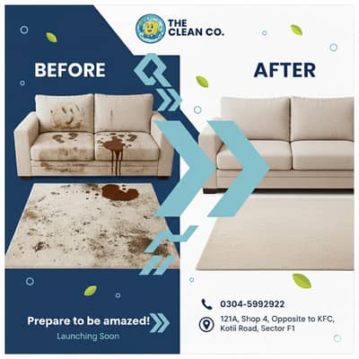 Sofa, Carpet, Upholstery Cleaning