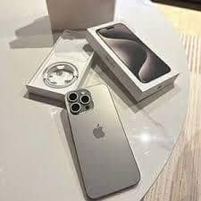 iphone 15 pro max mobile phone complete box