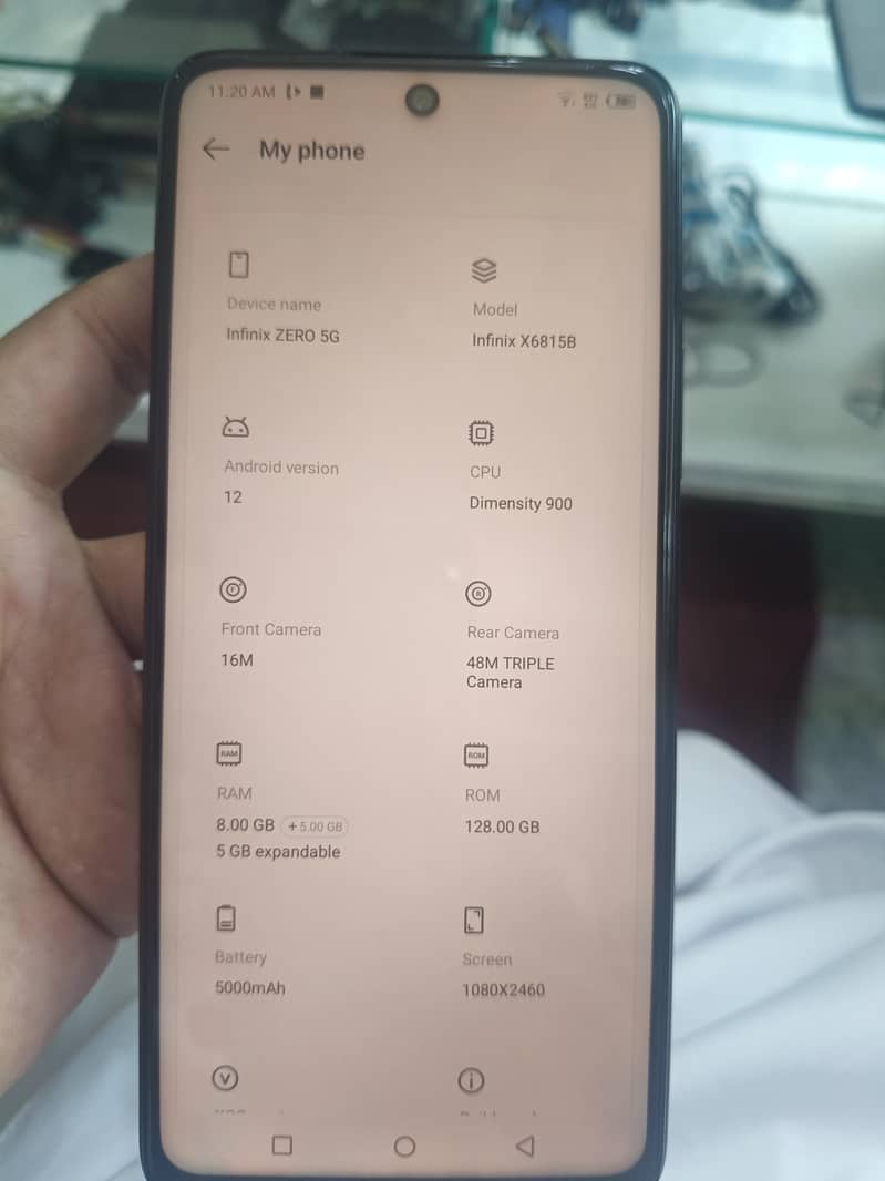 infinx zero 5G 2