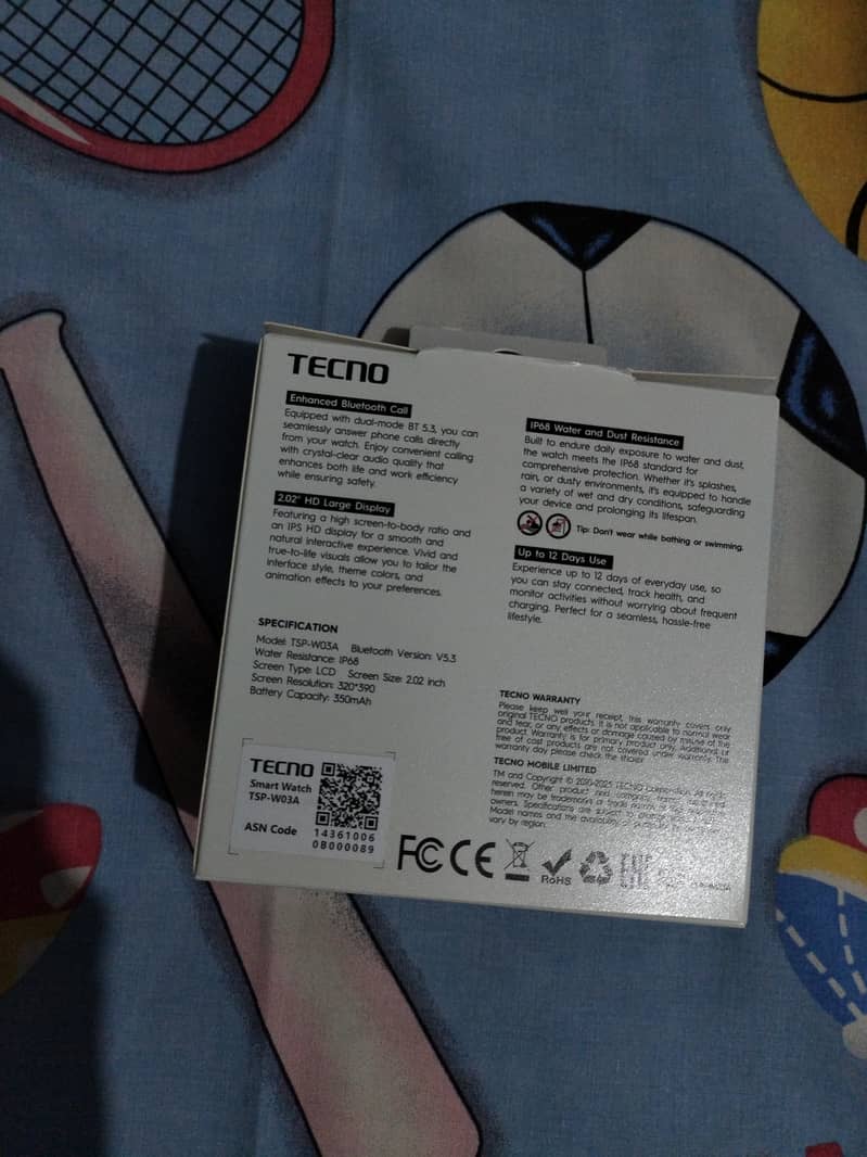 Tecno Watch 3 Active 2