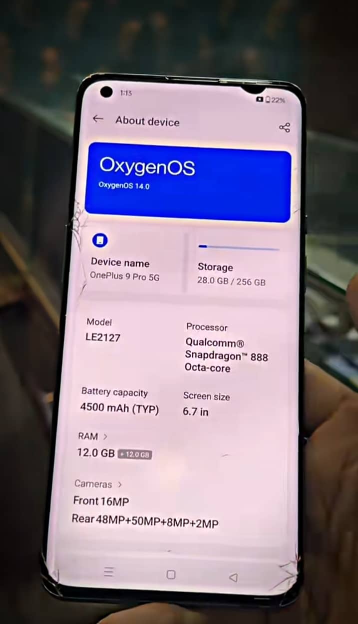 One Plus 9 Pro 1