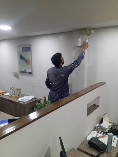 Need a staff of IT networking + Electrition+ glass work+ painter