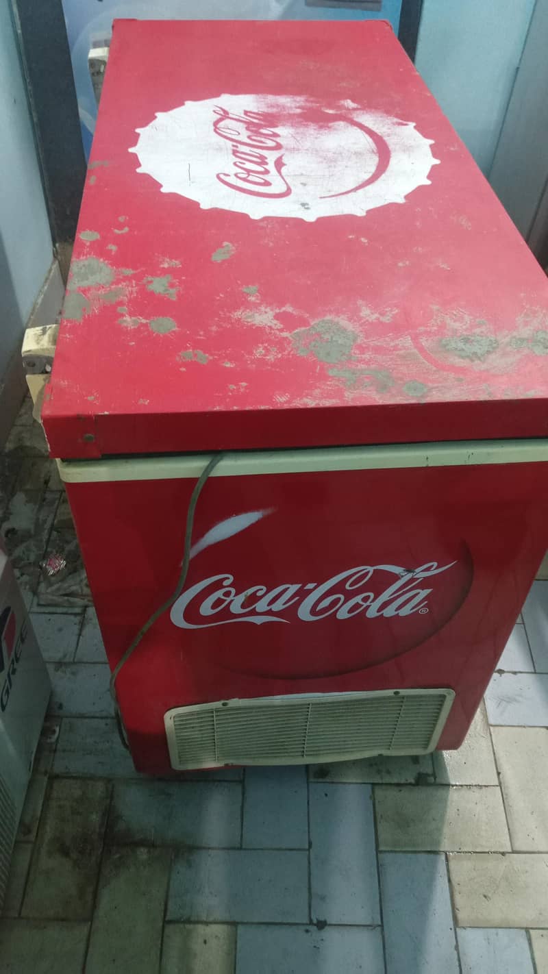 coco cola freezer 1