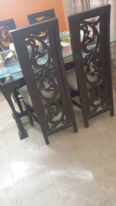 Glass Top Dinning Table for 6 | Perfect For Family