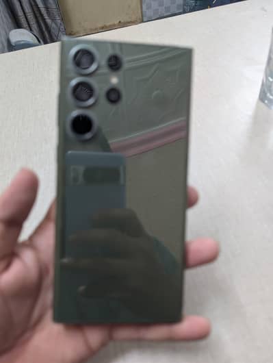 Samsung S23 Ultra 8/256 Green with Box 2.5 Month Sim Time